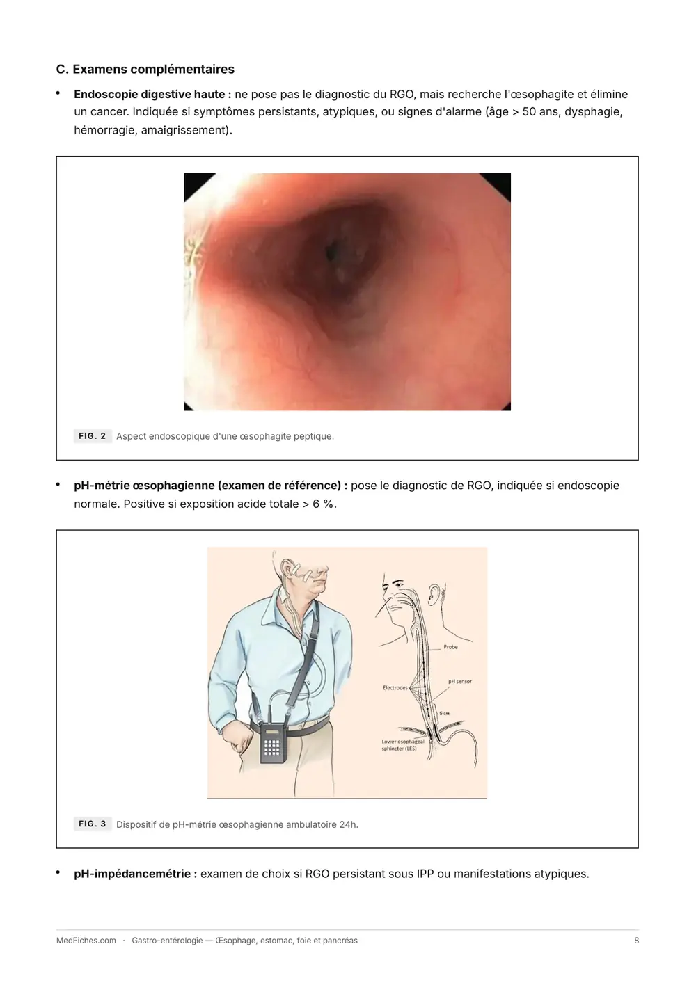 Gastro-entérologie, Œsophage, estomac, foie et pancréas, page 3