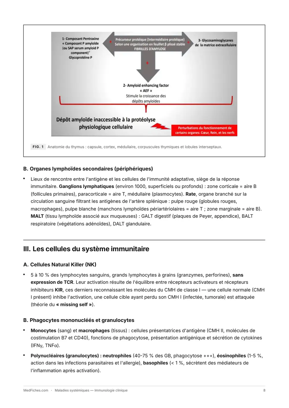 Maladies systémiques, Immunologie clinique, page 3