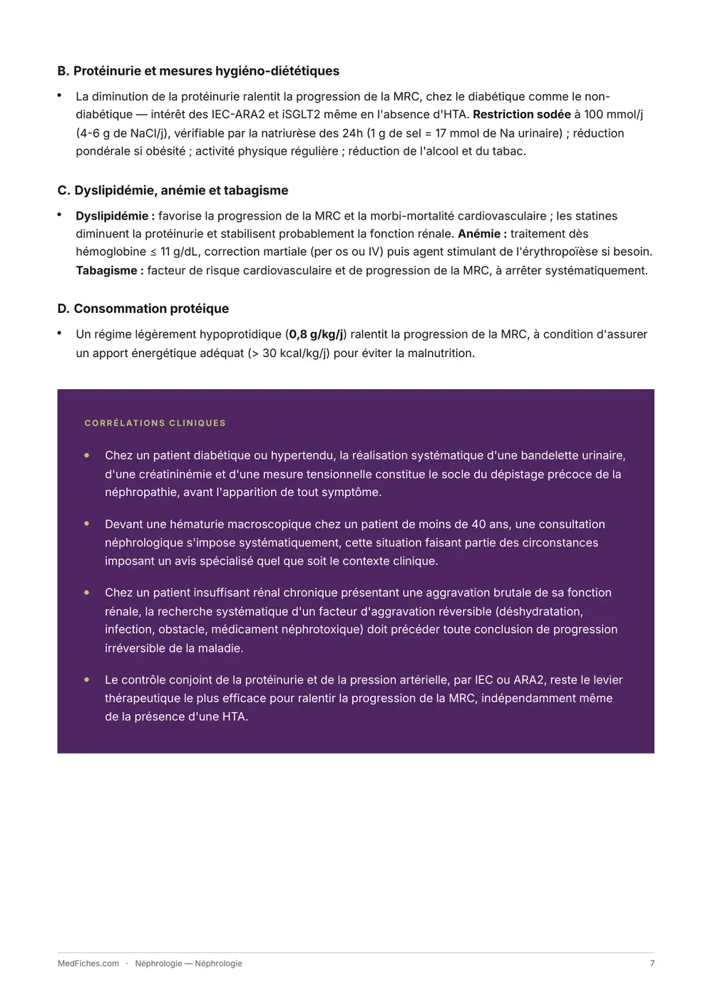 Néphrologie, Début du manuel, page 4