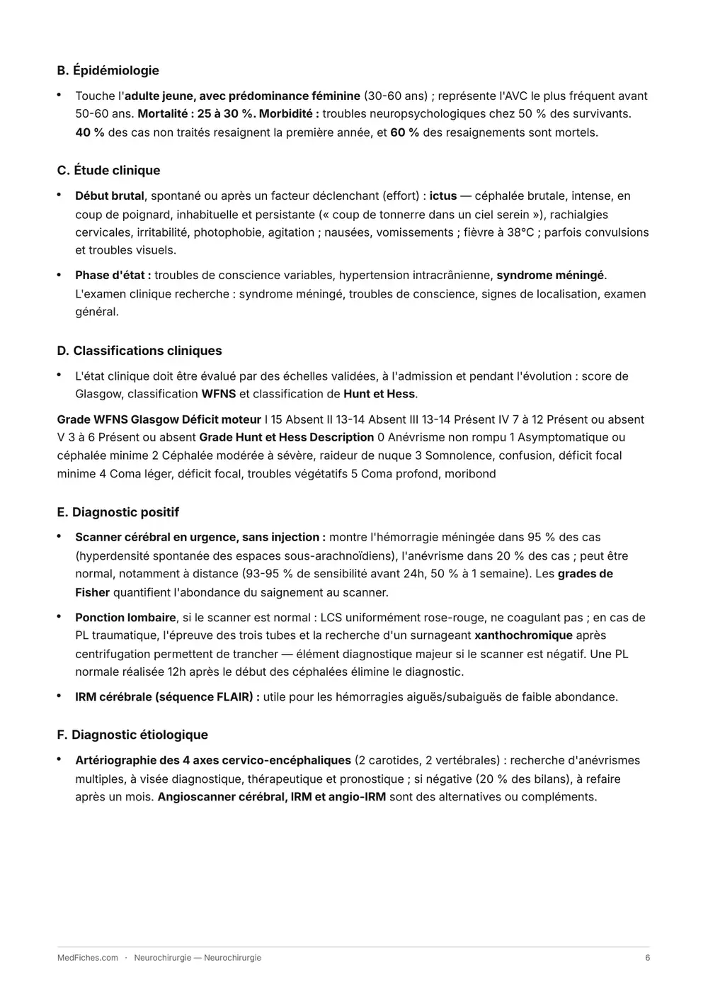Neurochirurgie, Début du manuel, page 3