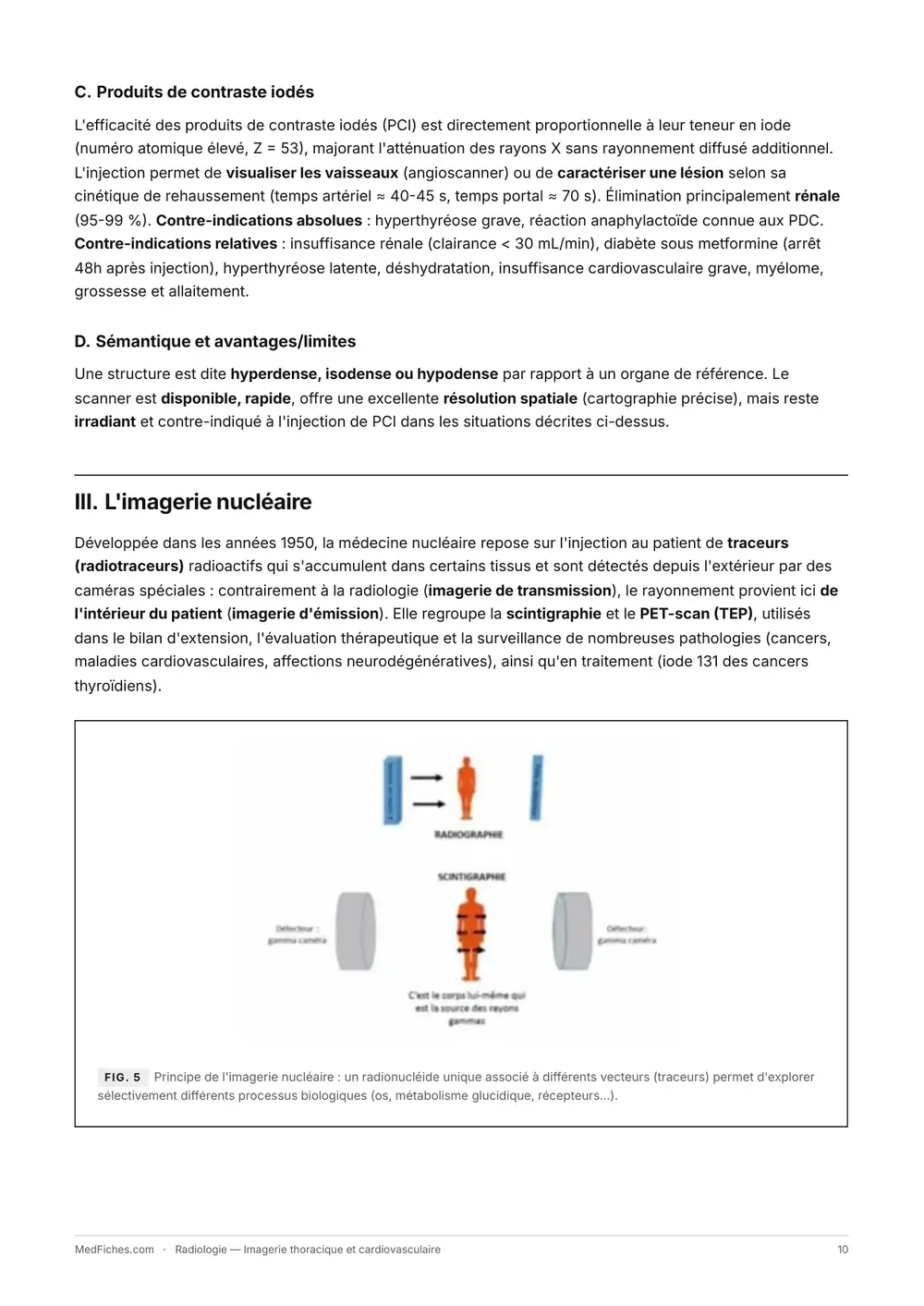 Radiologie, Imagerie thoracique et cardiovasculaire, page 5